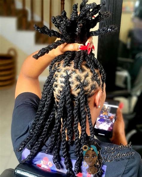 how to two strand twist locs